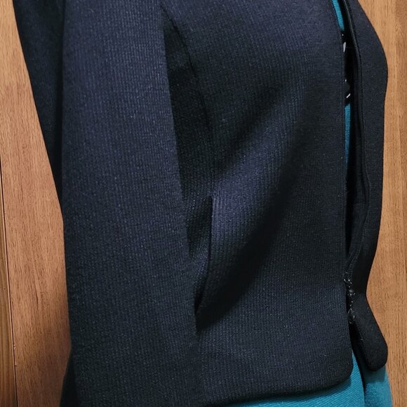 St. John By Marie Gray Collection Black Santana Knit Size 6 Jacket - Picture 7 of 8